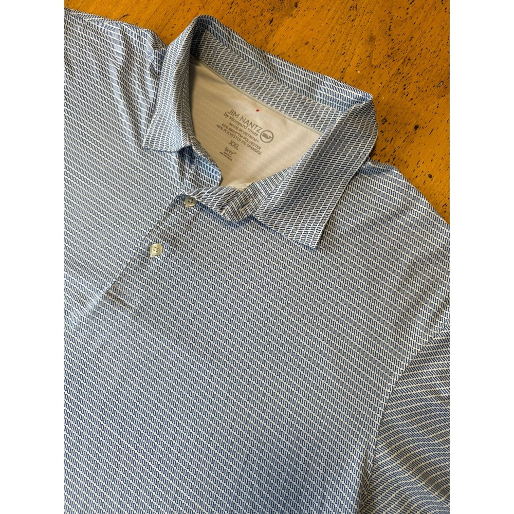 Jim Nantz x Vineyard Vines Performance Polo Xxl Brrr All Over Print Performance